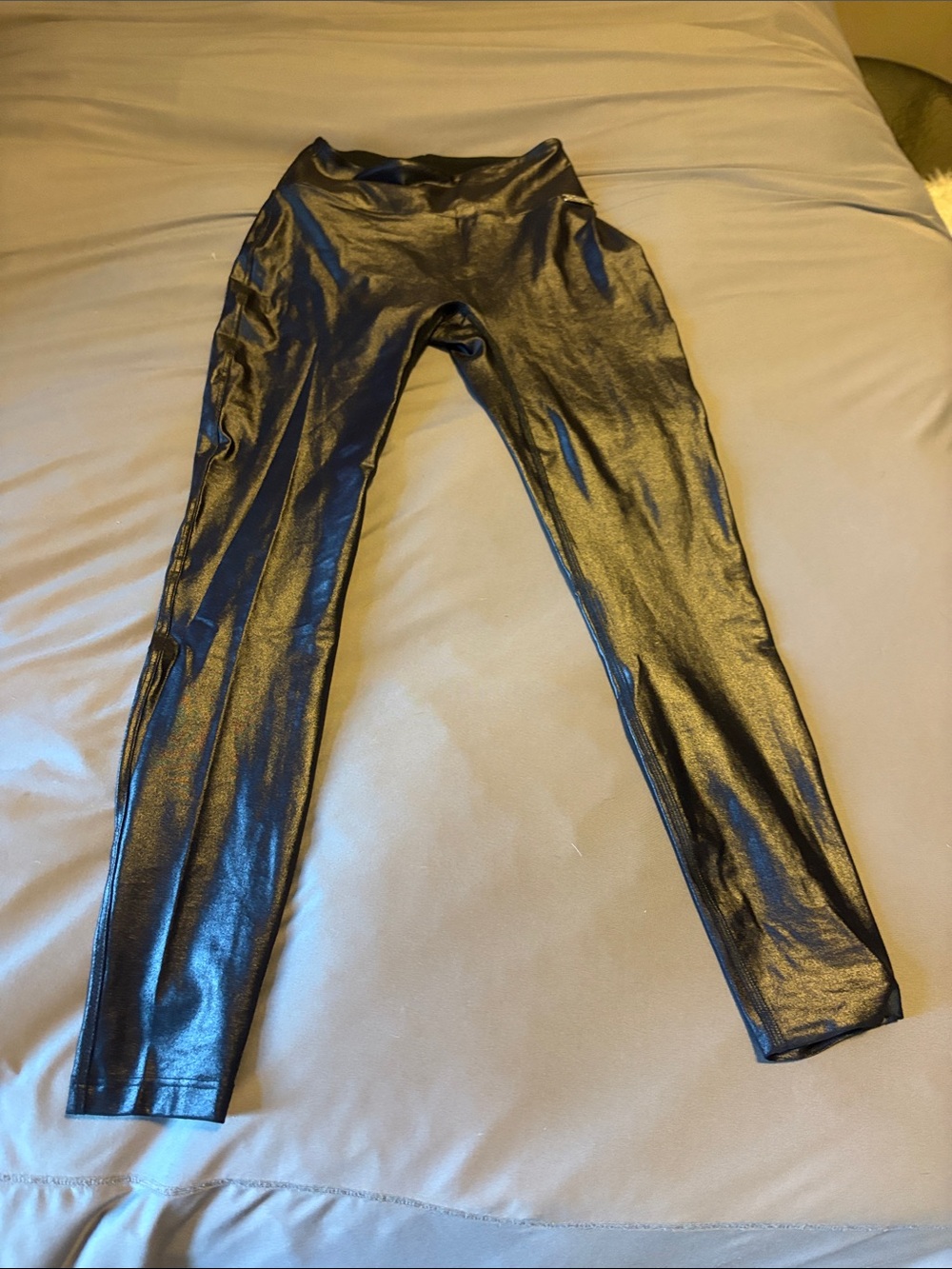 Bombshell Sportswear Super Gloss  Black Leggings